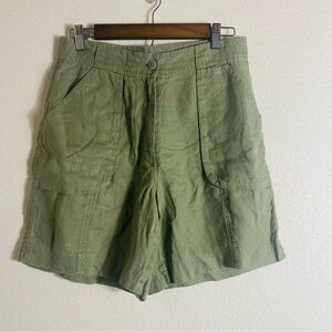 J.Jill  100% Linen Woman’s Bermuda Shorts Size:8